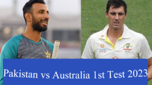 Pakistan vs Australia 1st Test 2023 - Date, Time & Squad