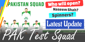 Pakistan vs Australia 2023 Test Series, Squad